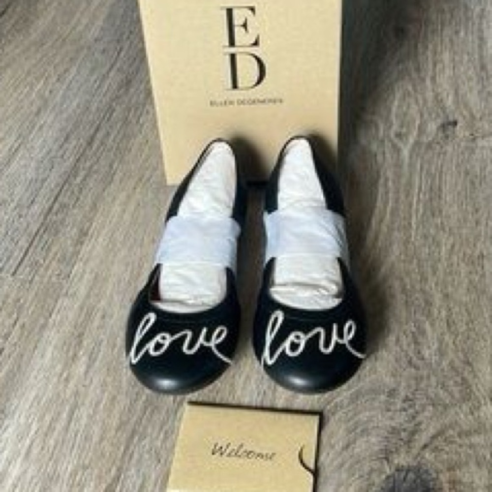 ❄️ ED by Ellen Degeneres | Langley Ballet Flat Vegan Black Girls Various Sizes